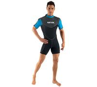 SEAC Sense Short Muta Corta per Snorkeling e Subacquea, Neoprene 2,5 mm Uomo Nero XXL