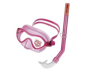 Seac Set aia, Set da Snorkeling con Maschera Antifog e Tubo per Bambine e Bambini dai 4 agli 8 Anni, Sicuro e Resistente