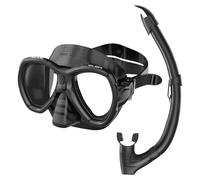 Seac Set Elba Valve, Set Snorkeling con Maschera Subacquea e Snorkel con Valvola di Spurgo Acqua per Adulti e Ragazzi