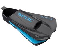 SEAC Shuttle Pinne Corte da Nuoto 100% Silicone per allenamenti Cardio e di Forz