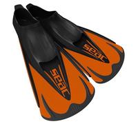 Seac Pinne corte Speed-S Arancione per allenamento in piscina e mare EU 38-39