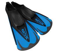 SEAC Speed-S, Pinne Corte da Nuoto per Allenamento in Piscina e in Mare, Blu, 42/43