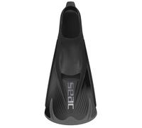 Seac Speed-S, Pinne corte da nuoto per allenamento in piscina e in mare, nero, 34/35