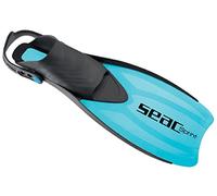 SEAC Sprint Pinne da Snorkeling Regolabili con Cinghiolo Elastico Unisex Bambini