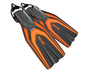 SEAC Style-S, Pinne con Cinghiolo Elastico Ultra Leggere per Immersioni Subacquee