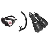 Seac Sub Pura Boost Set Immersione Subacquea Antifog Varie Colori Taglie 35-48