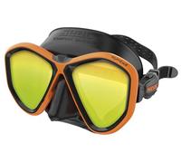 Seac Symbol, maschera da subacquea Made in Italy a lenti simmetriche con fibbia 3D direttamente sul facciale