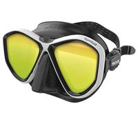 Seac Symbol, maschera da subacquea Made in Italy a lenti simmetriche con fibbia 3D direttamente sul facciale