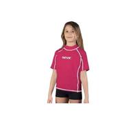 SEAC T-Sun Short Maglia Protettiva per Bambini Rash Guard per Snorkeling e Nuoto Anti UV Unisex Bambini Rosa 7 anni