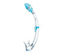 SEAC Tribe Dry Dry Snorkel Ridotto, Ottimo per Snorkeling e Subacquea Unisex Bambini Azzurro Standard