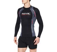 SEAC Warm Guard Long Maglia Protettiva Termica in Neoprene da 0,5 mm, Rash Guard per Snorkeling e Nuoto Anti UV Uomo Multicolore S