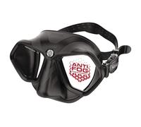 SEAC Wild - Maschera Subacquea Low Volume in Silicone | Maschera per Apnea e Pesca Subacquea Antifog Doppia Lente con Fibbia 3D e Visione Periferica