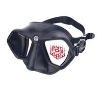 SEAC Wild - Maschera Subacquea Low Volume in Silicone | Maschera per Apnea e Pesca Subacquea Antifog Doppia Lente con Fibbia 3D e Visione Periferica