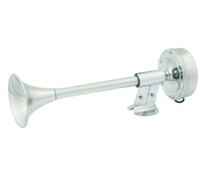 SEACHOICE 14621 Compatto Singolo Tromba Elettrica Corno 12V Acciaio Inox