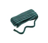 Seachoice Dock Line in nylon a doppia treccia con giuntura ad occhiello, prelavata, stabilizzata al calore, 0,95 cm x 4,5 m, verde foresta