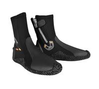SEAC Basic HD, Calzari da Subacquea in Neoprene da 5 mm con Cerniera Laterale e Suola Semi Rigida