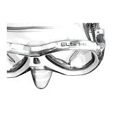 SEAC Elba MD, Maschera Subacquea con Viso Piccolo, Ottima per Snorkeling e Immersioni Unisex Bambini, Trasparente, Ridotta