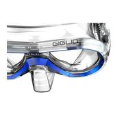 Seac Maschera subacquea Giglio monolente adulto taglia regolare Trasparente/Blu
