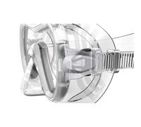 Seac Maschera Subacquea Giglio Monolente, Taglia Regolare, Trasparente/Bianco