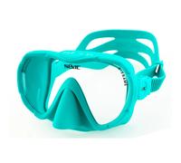 SEAC X-Frame Maschera da Immersione Frameless in Silicone con Monolente in Vetro Temperato | Visione Nitida e Stabilità in Acqua, Volume Ridotto | Per Immersione e Snorkeling - Made in Italy