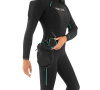 SEAC SpaceDry Lady, Muta Semistagna Monopezzo da 7 mm, Nero, S