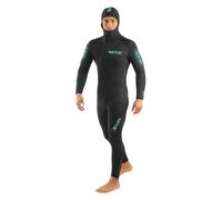SEAC Liberty Long Man 7mm - Muta Umida Monopezzo da Uomo con Cappuccio Integrato - Neoprene Resistente con Rinforzi Supratex su Ginocchia, Spalle e Fondo Schiena - Taglie a Colori
