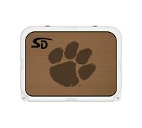 Seadek Collegiate Cooler Pad - YETI Tundra 35 - Mocha / Nero, Clemson -...