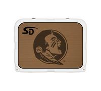 Seadek Collegiate Cooler Pad - YETI Tundra 35 - Mocha / Nero, Florida State...