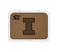 Seadek Collegiate Cooler Pad - YETI Tundra 35 - Mocha / Nero, Università Di...