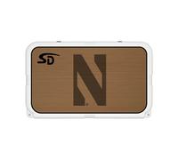 Seadek Collegiate Cooler Pad - YETI Tundra 45 - Mocha / Nero, Northwestern...