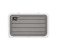 Seadek Yeti Tundra 45 Teak Cooler Pad - Storm Grigio/Nero - 53641-80066