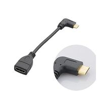 Seadream 15,2 cm 15 cm ad alta velocità 90 gradi mini HDMI right-toward up-toward down-uptoward left-toward maschio a HDMI femmina cavo adattatore connettore Left-Toward