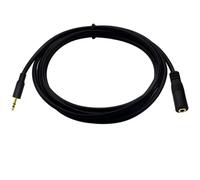 Seadream Cavo adattatore jack audio stereo da 2,5 mm maschio a 3,5 mm femmina; cavo di prolunga per cuffie stereo TRS a 3 poli da 2,5 mm a 3,5 mm (1)