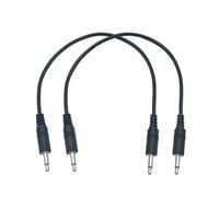 Seadream Cavo audio mono AUX da 3,5 mm; confezione da 2 cavi audio da 3,5 mm maschio TS mono a jack mono maschio da 3,5 mm (30,5 cm)