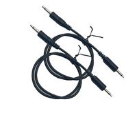 Seadream Cavo audio mono AUX da 3,5 mm; confezione da 2 cavi audio da 3,5 mm maschio TS mono a jack mono maschio da 3,5 mm (50,8 cm)