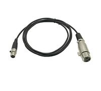 Seadream Cavo da mini XLR a XLR femmina a femmina, mini XLR femmina a 3 pin (TA3F) a normale XLR femmina Pro cavo per microfono (15 piedi)