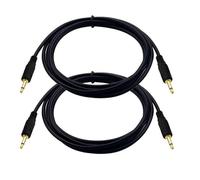 Seadream Cavo mono da 3,5 mm da 1,8 m, confezione da 2 - cavo trigger da 12 V, prolunga ricevitore sensore a infrarossi IR, connettore jack mono TS da 3,5 mm da maschio a maschio