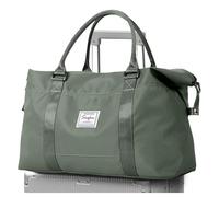 SEAFEW Borsone da Viaggio,Bagaglio a Mano 45x36x20 Easyjet Borsa da Viaggio, Borsa da Cabina Easyjet Borsa Sportiva Borsone da Palestra da Weekend,A08-Verde militare