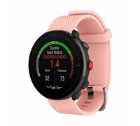 SeaFicco 22mm Cinturini di Ricambio in Silicone Compatibile con Polar Grit X Pro/Grit X/Vantage M2 /Vantage M Cinturino dell'orologio a Sgancio Rapido Sportivo (S, Rosa)