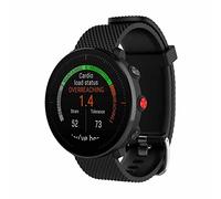 SeaFicco 22mm Cinturini di Ricambio in Silicone Compatibile con Polar Grit X Pro/Grit X/Vantage M2 /Vantage M Cinturino dell'orologio a Sgancio Rapido Sportivo (S, Nero)