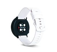 SeaFicco Cinturino Compatibile con Polar Pacer/Ignite 2 /Ignite/Unite Orologi, Universale 20mm Cinturini di Ricambio in Silicone Braccialetto da Sport Bracciale da Polso (Bianco)