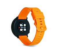 SeaFicco Cinturino Compatibile con Polar Pacer/Ignite 2 /Ignite/Unite Orologi, Universale 20mm Cinturini di Ricambio in Silicone Braccialetto da Sport Bracciale da Polso (Ambra)