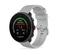 SeaFicco Cinturino Compatibile con Polar Vantage M2 /Vantage M/Grit X Pro/Grit X, Universale 22mm Cinturini di Ricambio in Silicone Braccialetto da Sport Bracciale da Polso (Grigio)