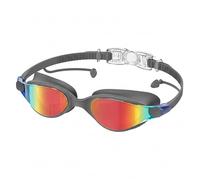 Seaflar Antiappannamento Occhialini Piscina Generale | - Protezione UV Lente Galvanica, Impermeabile, Guarnizione In Silicone | Occhialini Piscina Per Adulti & Adolescenti-Grey