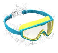 Seaflar Occhialini Nuoto Bambini Anti-Appannamento UV - Visione Larga 180° - Regolazione 1-Clic & Sigillo in Silicone - Unisex Occhialini Piscina da 3-12 Anni-T-BLYL