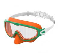 Seaflar Occhialini Nuoto Bambini, Antiappannamento & UV, Ampià Visuale, Regolazione Rapida, Sigillo in Silicone, Occhialini Piscina Unisex 3-14 Anni