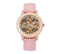 Seafood Risotto - Orologio da polso da donna, alla moda, con cinturino morbido, idea regalo per compleanni, San Valentino, Stile:, regular, MHXYZHW