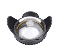 Seafrogs 67 mm Diving Dome Port Lens, Fisheye grandangolare compatibile per tutti i 67 mm interfaccia custodia impermeabile