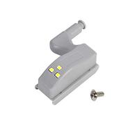 SEAFRONT 10 Pz Cerniera LED Sensore di Luce per ante Dell'armadio Cerniera Dell'armadio Luce per la Cucina Moderna Lampada Domestica Lampada Bianca Calda/fredda (bianco caldo)