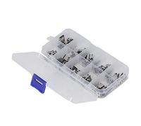 SEAFRONT 100 Pezzi TIPO C USB Femmina TIPO C USB Femmina Connettore, TIPO C Femmina Connettore Spina Connettore Jack Saldatura Riparazione Sostituzione Adattatore Assortimento Set per